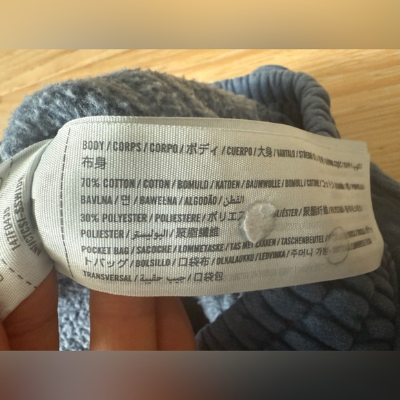 Abercrombie women’s essential sweatpants joggers size M blue lounge oversized - Picture 6 of 7